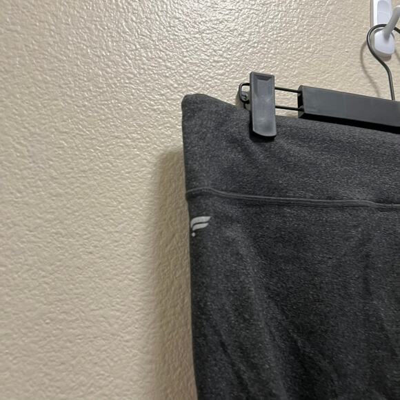 Fabletics Powerhold Gray Mid Rise Marled Gray Athleisure Leggings Size Medium - Picture 5 of 7